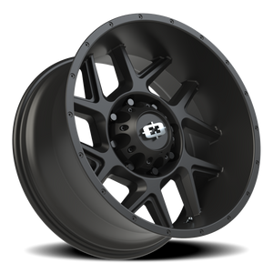 Vision Wheel 360 Satin Black 20x10 -25 8x170mm 125.2mm - Wheelwiz