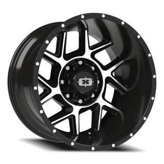 Vision Wheel 360 Satin Black 20x12 -51 8x165.1mm 125.2mm