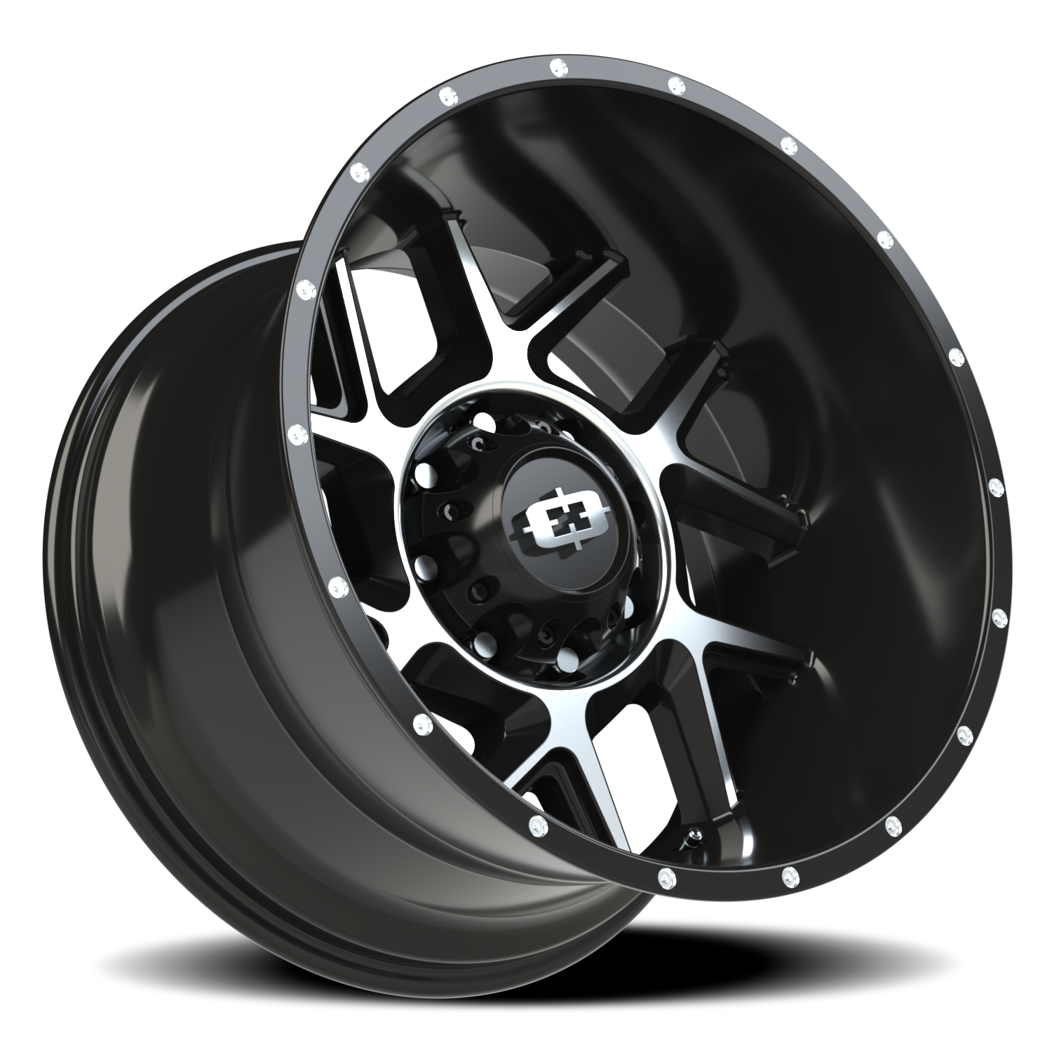 Vision Wheel 360 Satin Black 20x12 -51 8x165.1mm 125.2mm - Wheelwiz