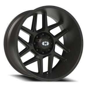 Vision Wheel 360 Satin Black 24x12 -51 8x165.1mm 125.2mm - Wheelwiz