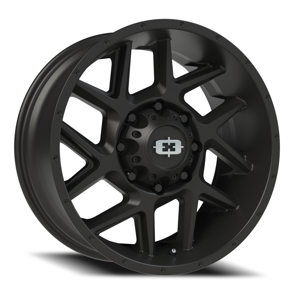 Vision Wheel 360 Satin Black 20x9 +12 8x170mm 125.2mm - Wheelwiz