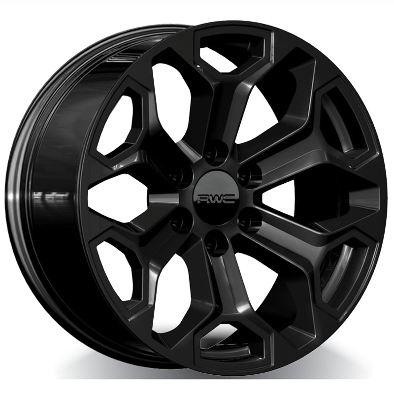 RWC 360 Satin Black 18x8.5 +25 6x139.7mm 106.1mm - Wheelwiz