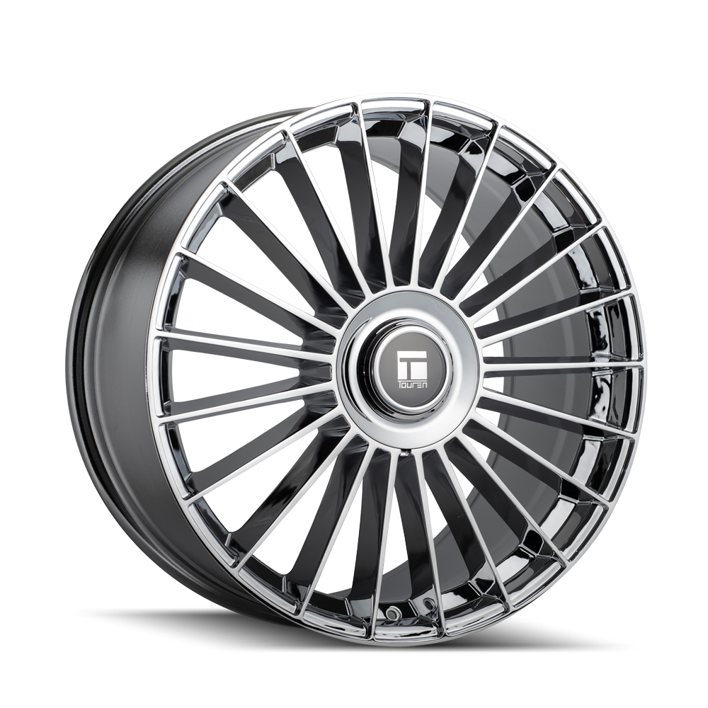 Touren TR10 Chrome 24x10 +25 6x135|6x139.7mm 87.1mm - Wheelwiz