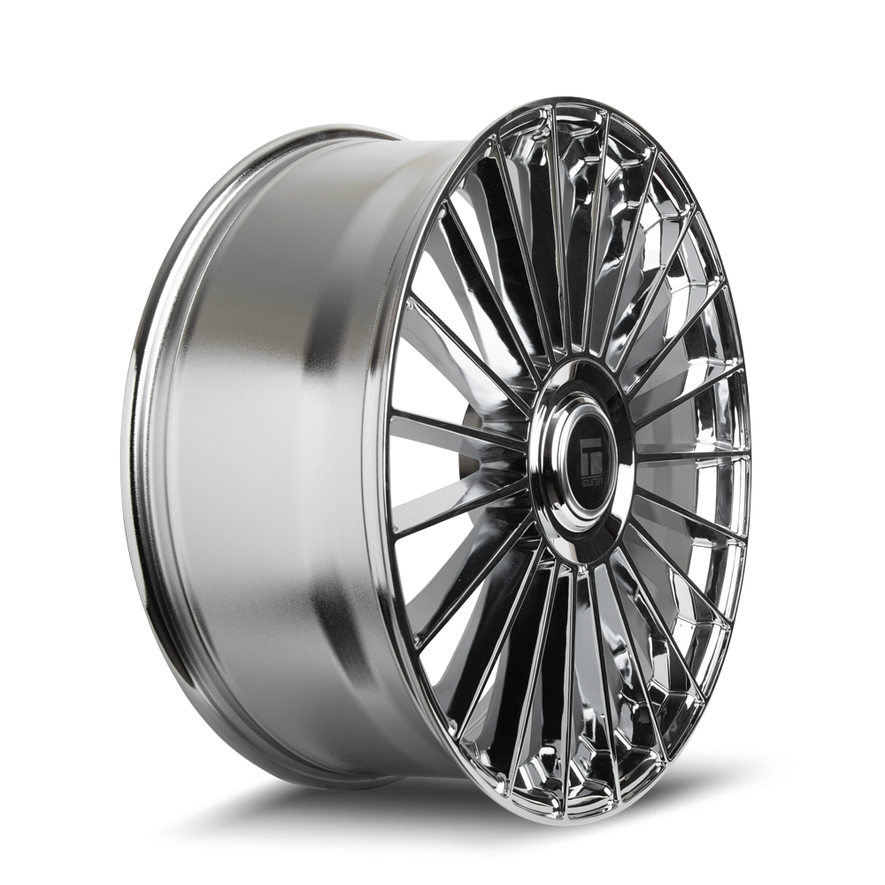 Touren TR10 Chrome 24x10 +25 6x135|6x139.7mm 87.1mm - Wheelwiz