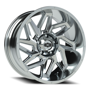 Vision Wheel 361 Chrome 20x10 -25 5x139.7mm 108mm - Wheelwiz