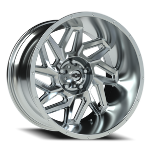 Vision Wheel 361 Chrome 20x12 -51 5x127mm 78.1mm - Wheelwiz