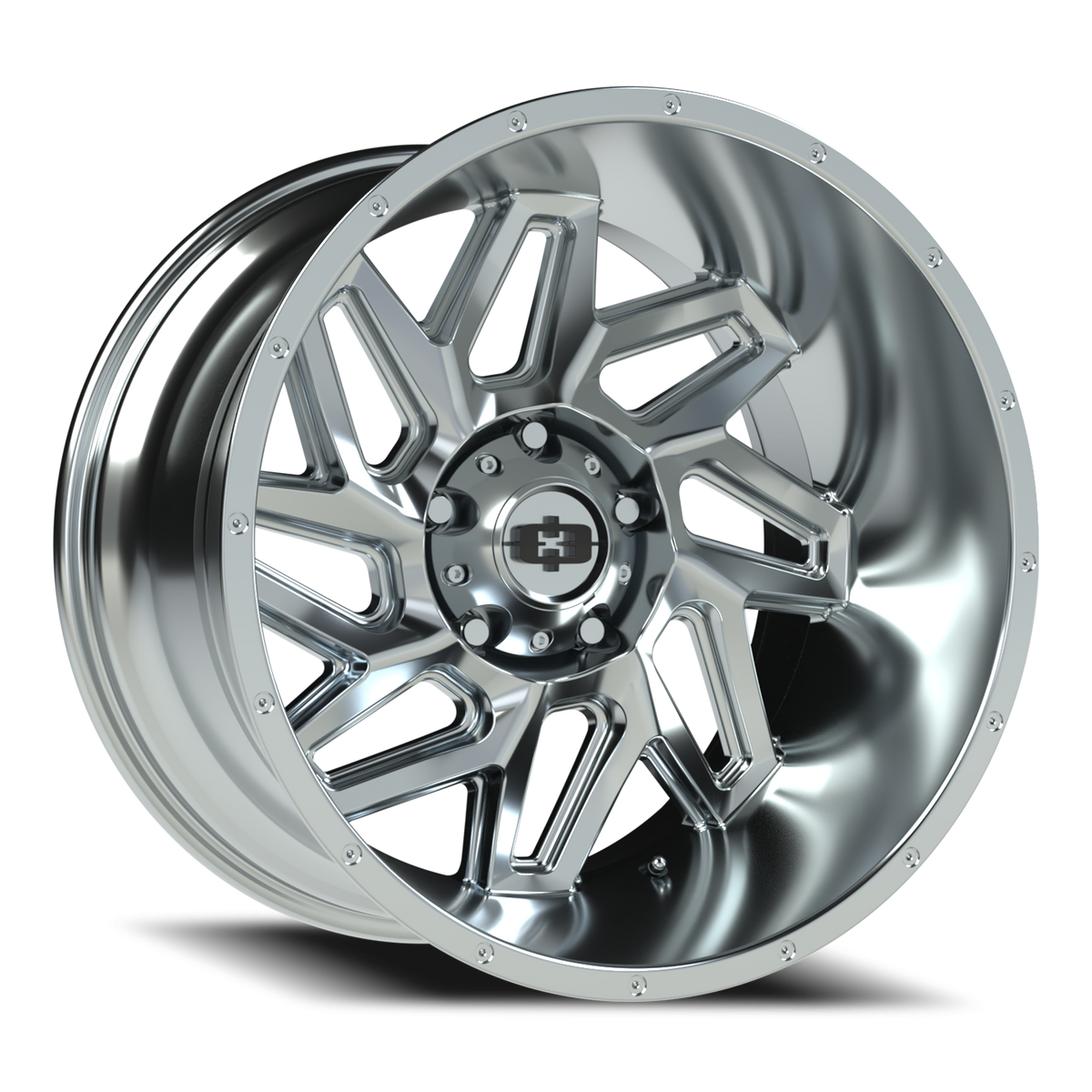 Vision Wheel 361 Chrome 20x12 -51 5x139.7mm 108mm - Wheelwiz
