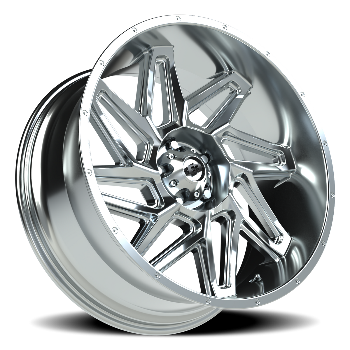 Vision Wheel 361 Chrome 22x10 -19 5x127mm 78.1mm - Wheelwiz