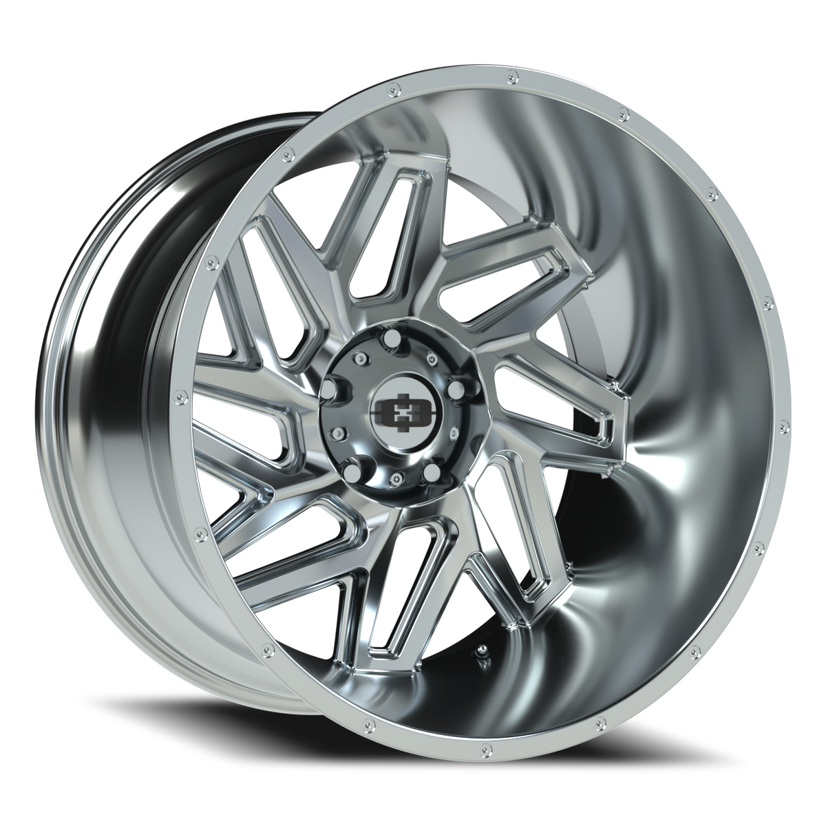 Vision Wheel 361 Chrome 22x14 -76 5x139.7mm 108mm - Wheelwiz