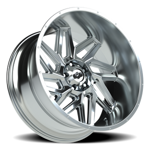 Vision Wheel 361 Chrome 24x12 -51 5x139.7mm 108mm - Wheelwiz
