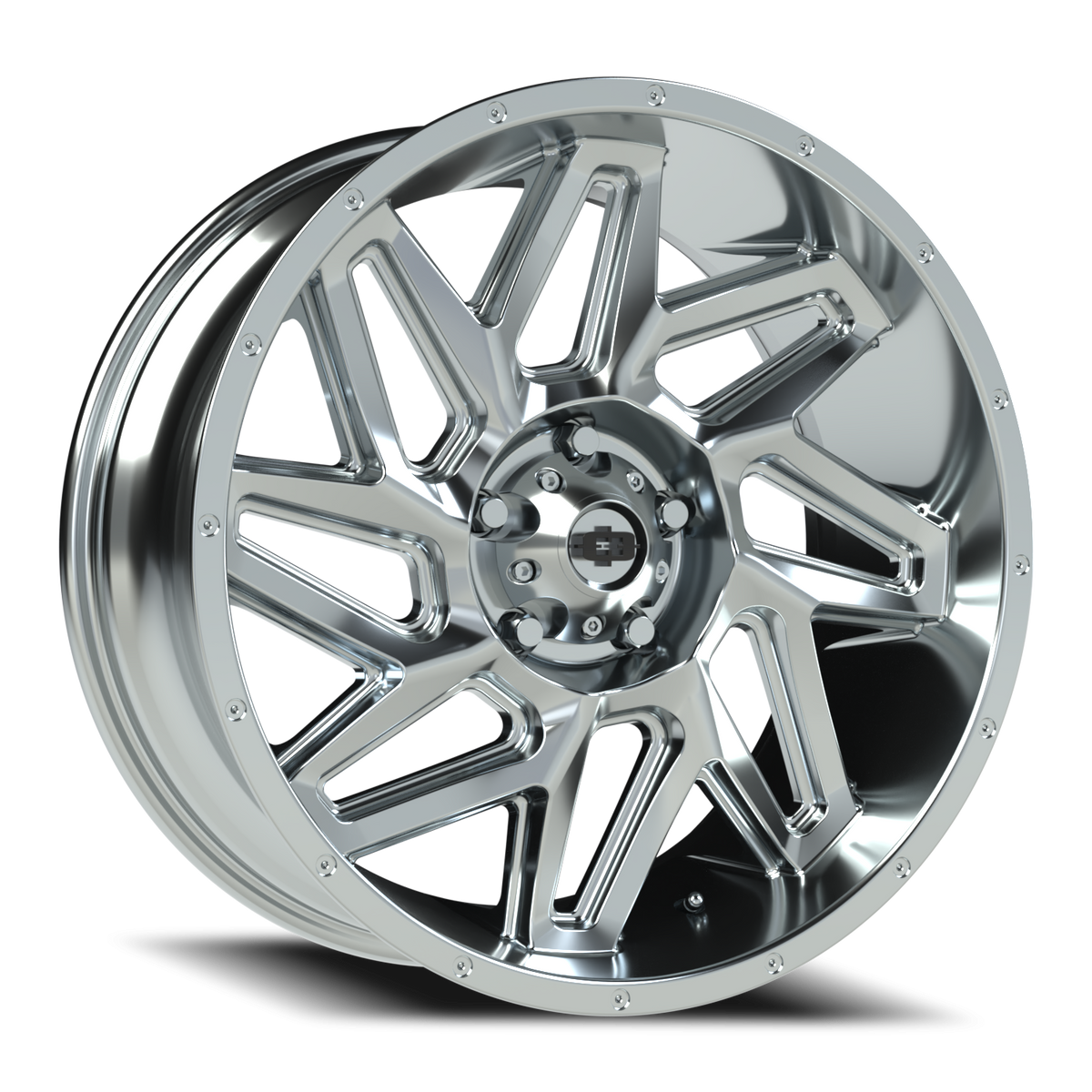 Vision Wheel 361 Chrome 20x9 +10 5x127mm 78.1mm - Wheelwiz