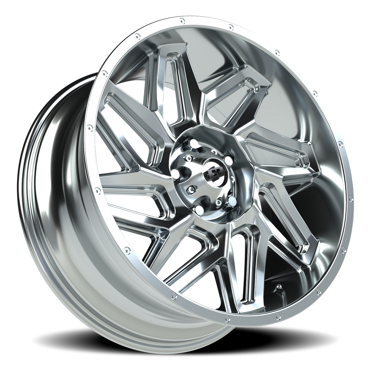 Vision Wheel 361 Chrome 20x9 +10 5x127mm 78.1mm - Wheelwiz