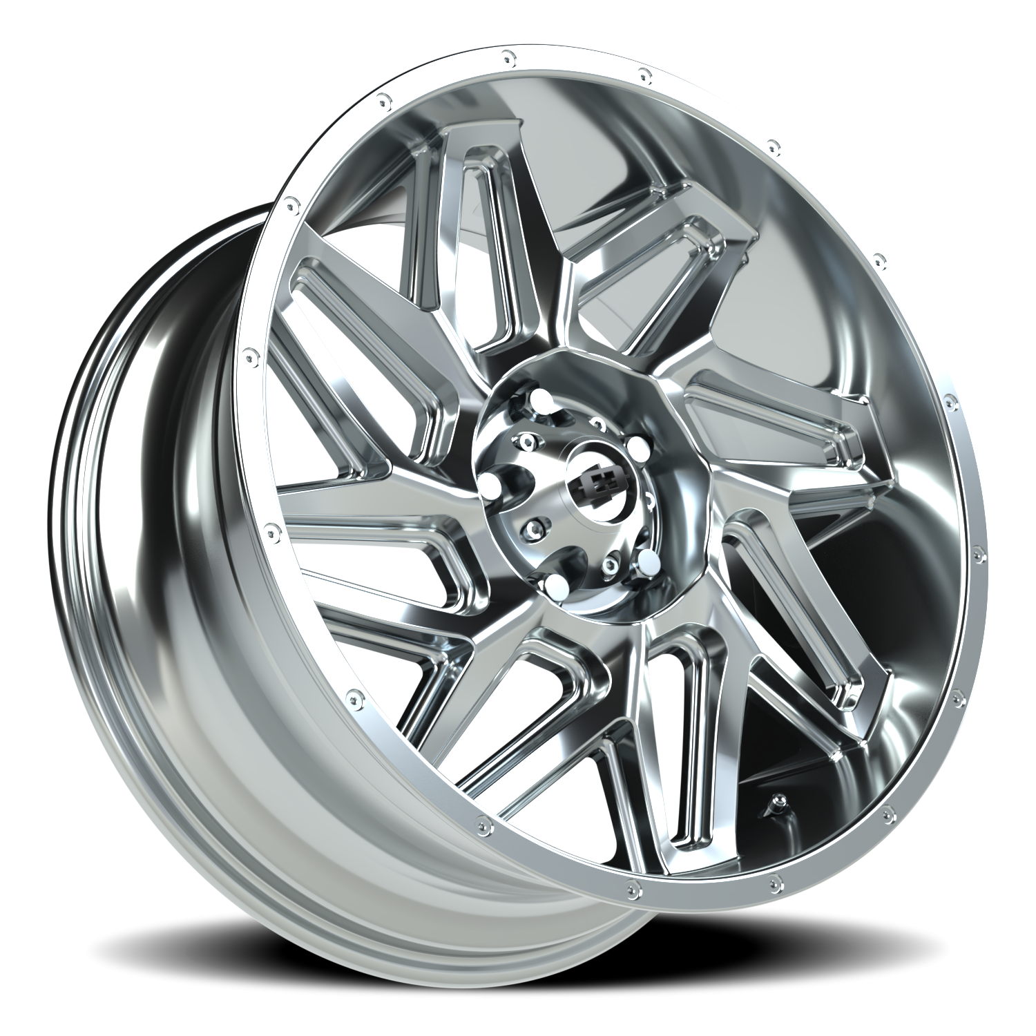 Vision Wheel 361 Chrome 20x9 +10 5x127mm 78.1mm - Wheelwiz