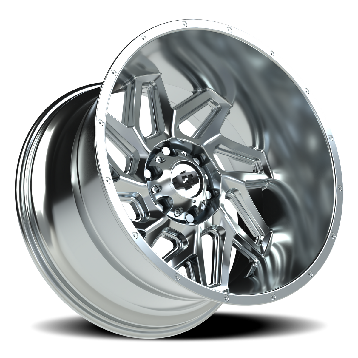 Vision Wheel 361 Chrome 20x12 -51 6x135mm 87.1mm - Wheelwiz
