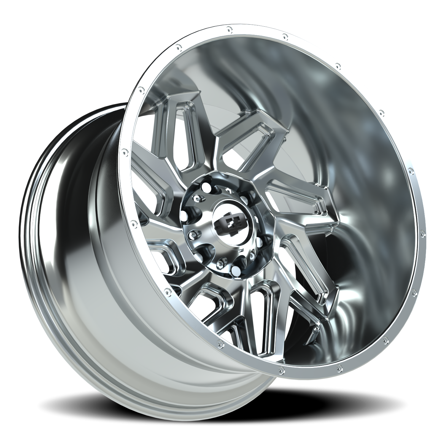 Vision Wheel 361 Chrome 20x12 -51 6x135mm 87.1mm - Wheelwiz