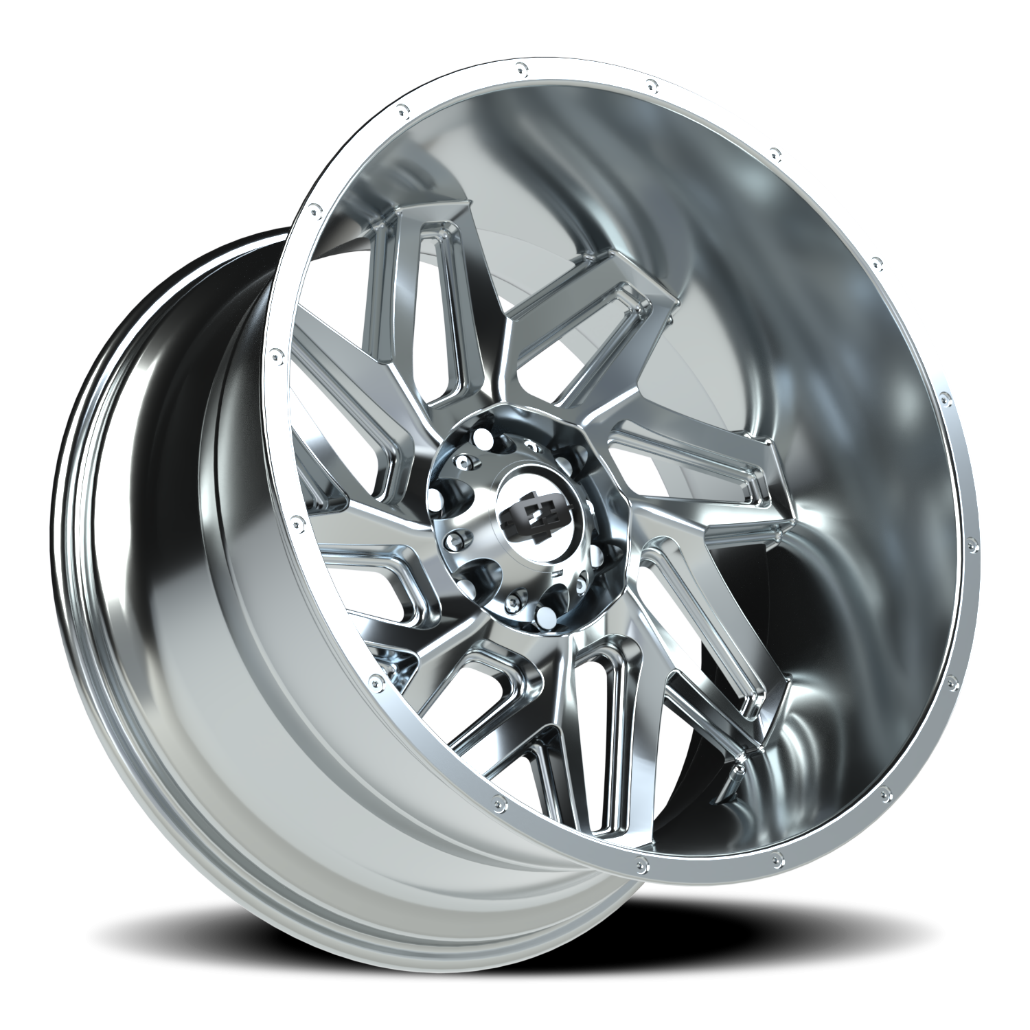 Vision Wheel 361 Chrome 22x10 -19 6x135mm 87.1mm - Wheelwiz