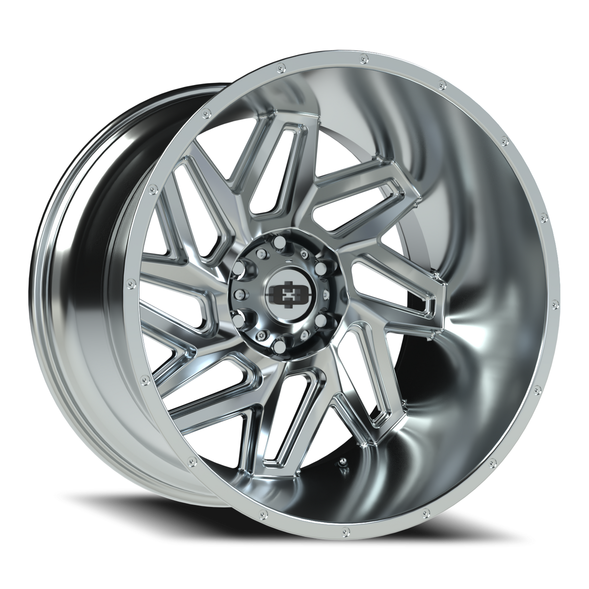 Vision Wheel 361 Chrome 22x14 -76 6x139.7mm 106.2mm - Wheelwiz