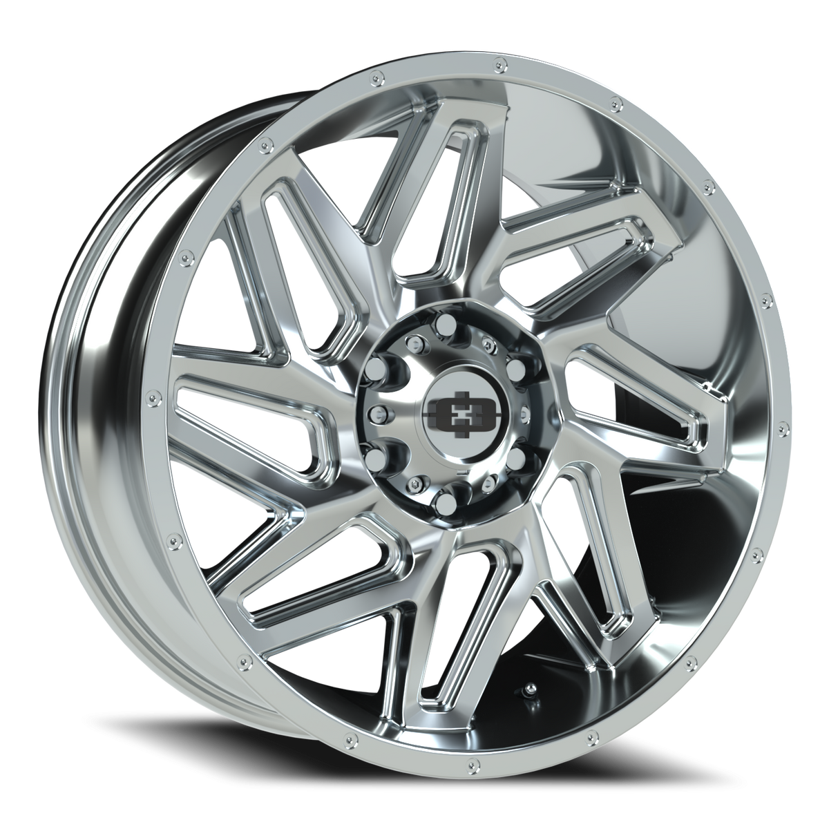 Vision Wheel 361 Chrome 20x9 +12 6x135mm 87.1mm - Wheelwiz