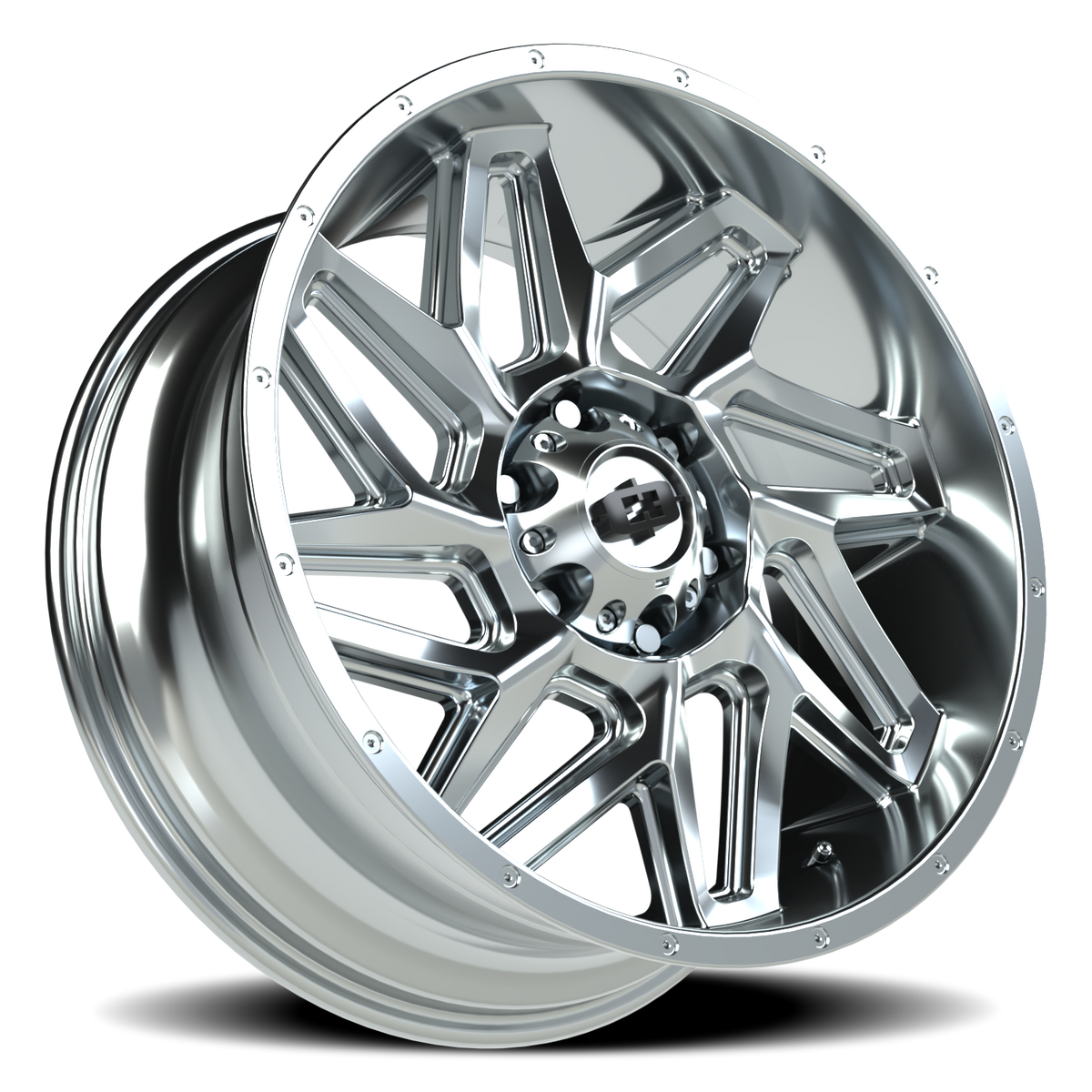 Vision Wheel 361 Chrome 20x9 +12 6x135mm 87.1mm - Wheelwiz