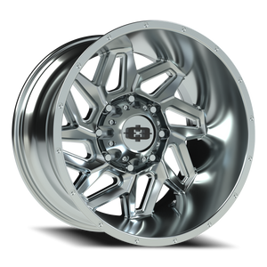 Vision Wheel 361 Chrome 20x12 -51 8x165.1mm 125.2mm - Wheelwiz