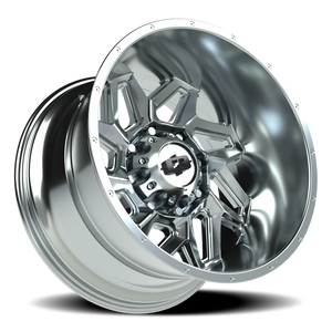 Vision Wheel 361 Chrome 20x12 -51 8x165.1mm 125.2mm - Wheelwiz