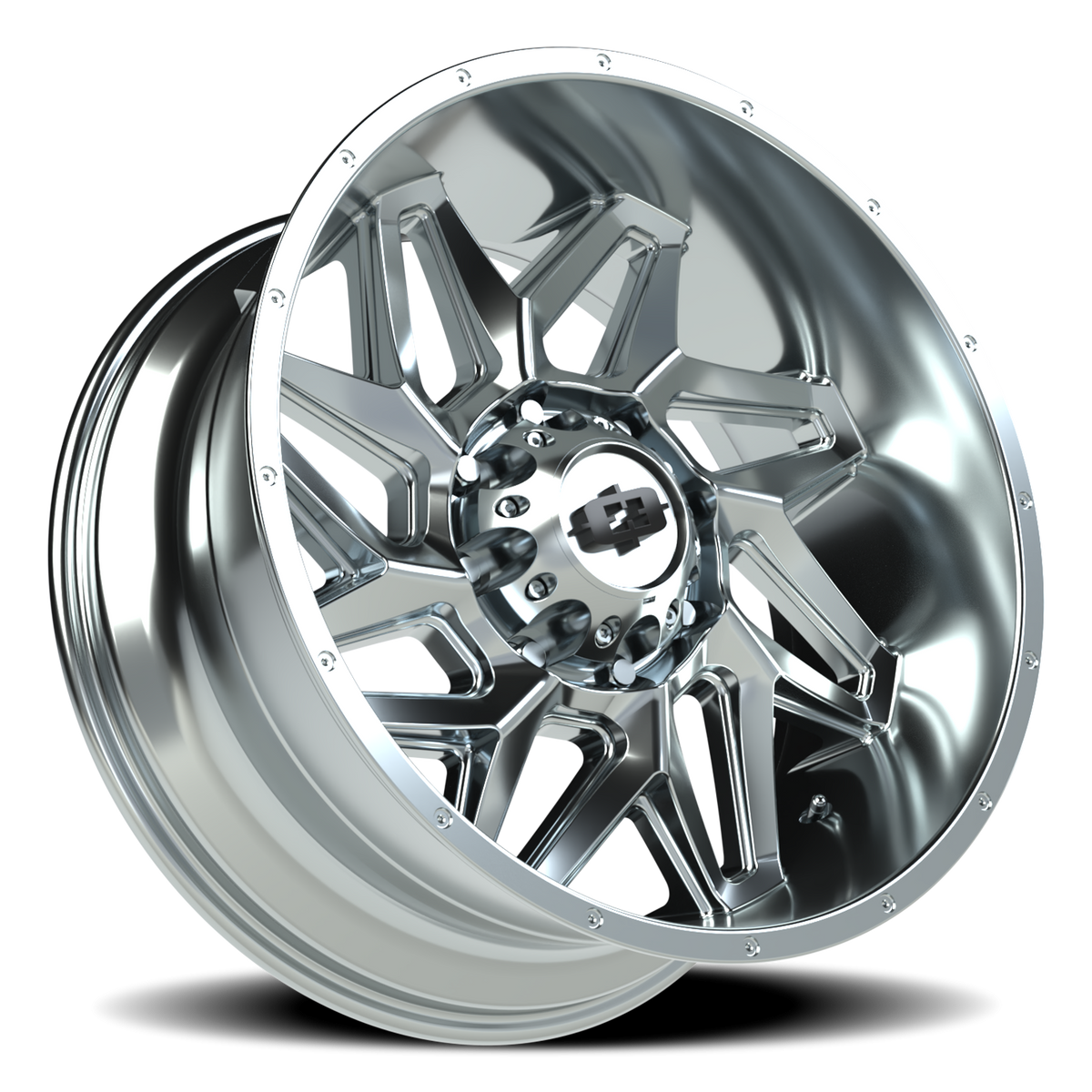 Vision Wheel 361 Chrome 22x10 -19 8x170mm 125.2mm - Wheelwiz