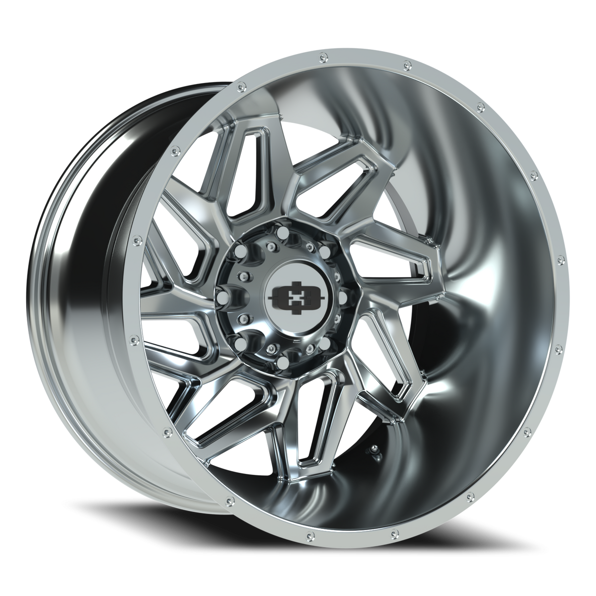 Vision Wheel 361 Chrome 22x14 -76 8x170mm 125.2mm - Wheelwiz