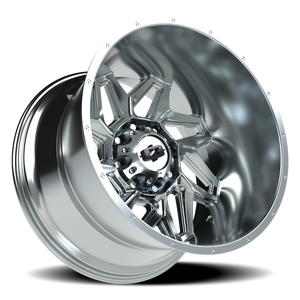 Vision Wheel 361 Chrome 22x14 -76 8x170mm 125.2mm - Wheelwiz