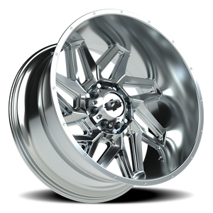 Vision Wheel 361 Chrome 24x12 -51 8x170mm 125.2mm - Wheelwiz