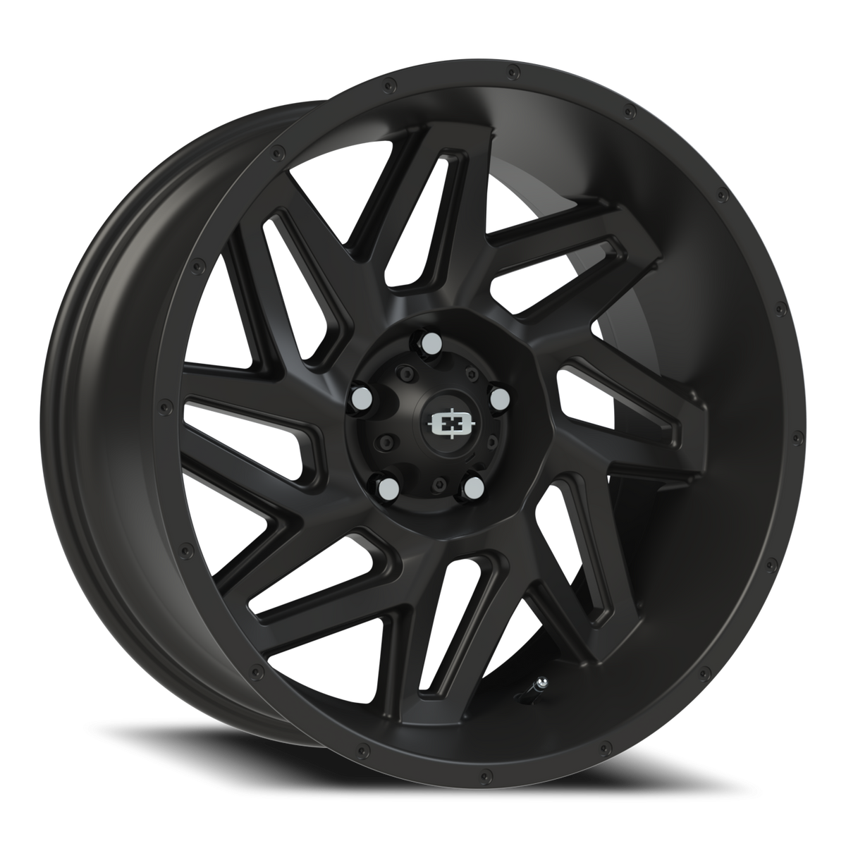 Vision Wheel 361 Satin Black 20x10 -25 5x127mm 78.1mm - Wheelwiz