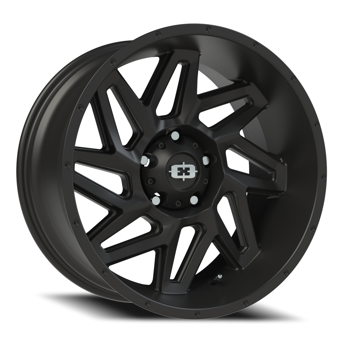 Vision Wheel 361 Satin Black 20x10 -25 5x139.7mm 108mm - Wheelwiz