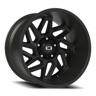Vision Wheel 361 Satin Black 20x12 -51 5x139.7mm 108mm