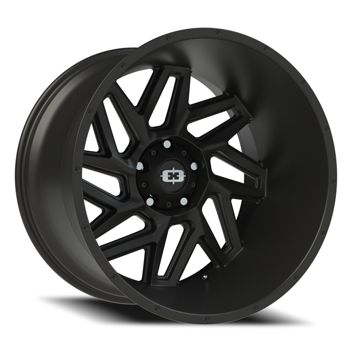 Vision Wheel 361 Satin Black 22x14 -76 5x139.7mm 108mm - Wheelwiz