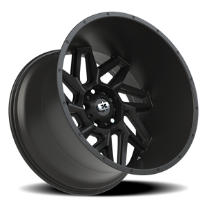 Vision Wheel 361 Satin Black 22x14 -76 5x139.7mm 108mm - Wheelwiz