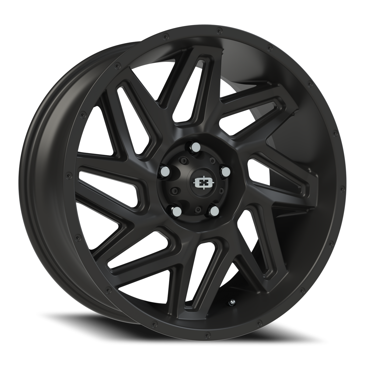 Vision Wheel 361 Satin Black 20x9 +10 5x127mm 78.1mm - Wheelwiz