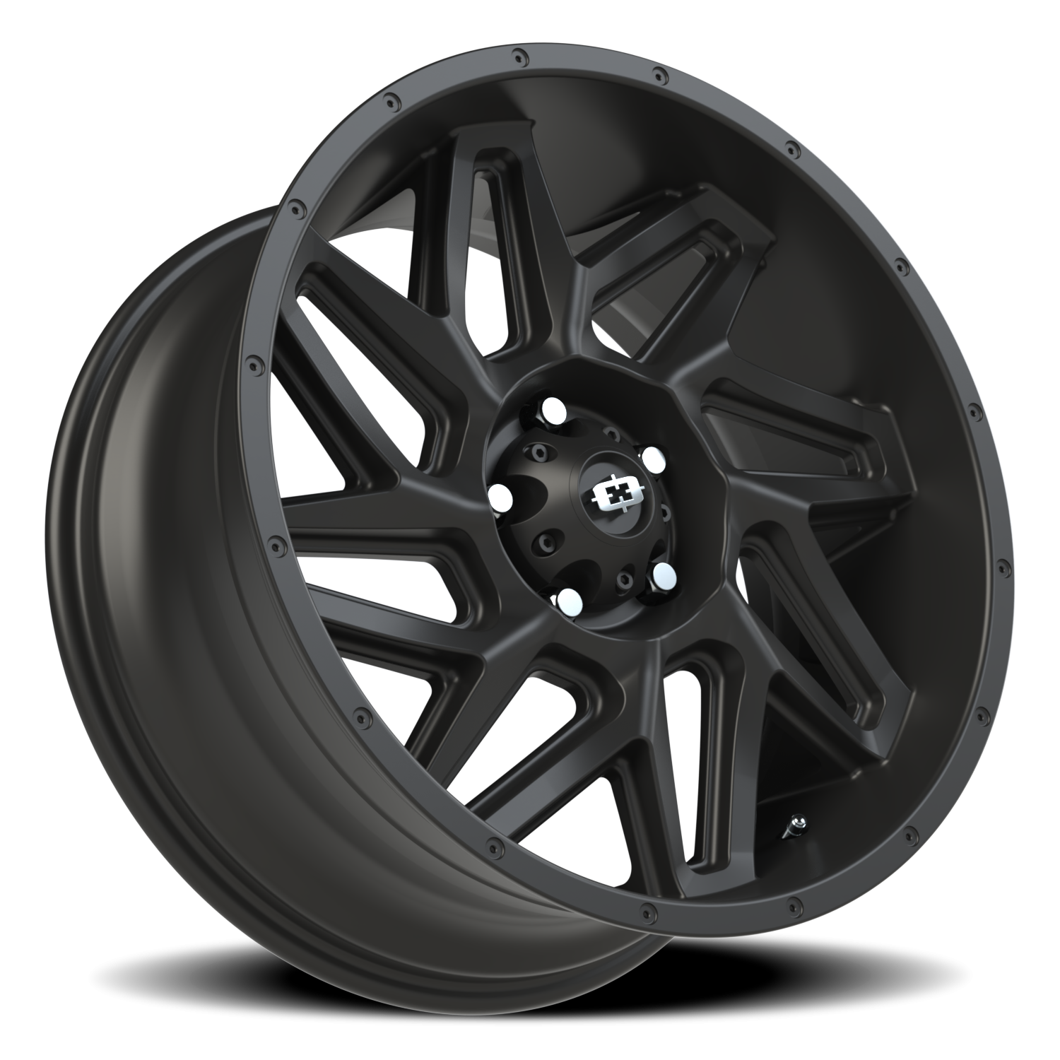 Vision Wheel 361 Satin Black 20x9 +10 5x127mm 78.1mm - Wheelwiz