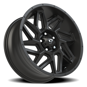 Vision Wheel 361 Satin Black 20x9 +10 5x127mm 78.1mm - Wheelwiz