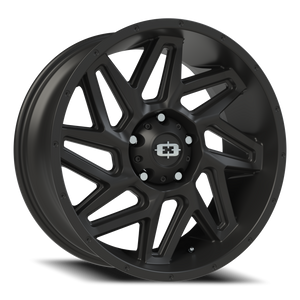Vision Wheel 361 Satin Black 20x9 +12 5x139.7mm 108mm - Wheelwiz