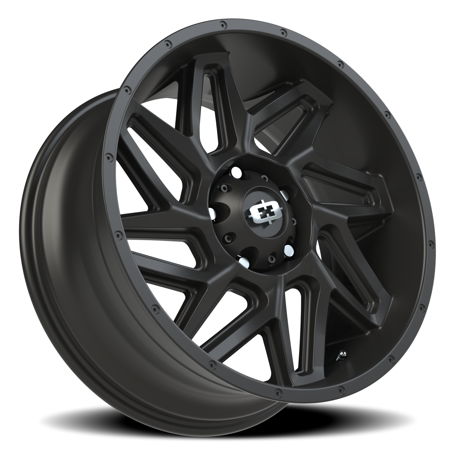 Vision Wheel 361 Satin Black 20x9 +12 5x139.7mm 108mm - Wheelwiz