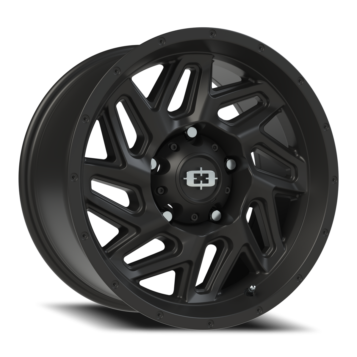 Vision Wheel 361 Satin Black 17x9 +12 5x150mm 110.2mm - Wheelwiz