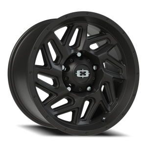 Vision Wheel 361 Satin Black 17x9 +12 5x139.7mm 108mm - Wheelwiz