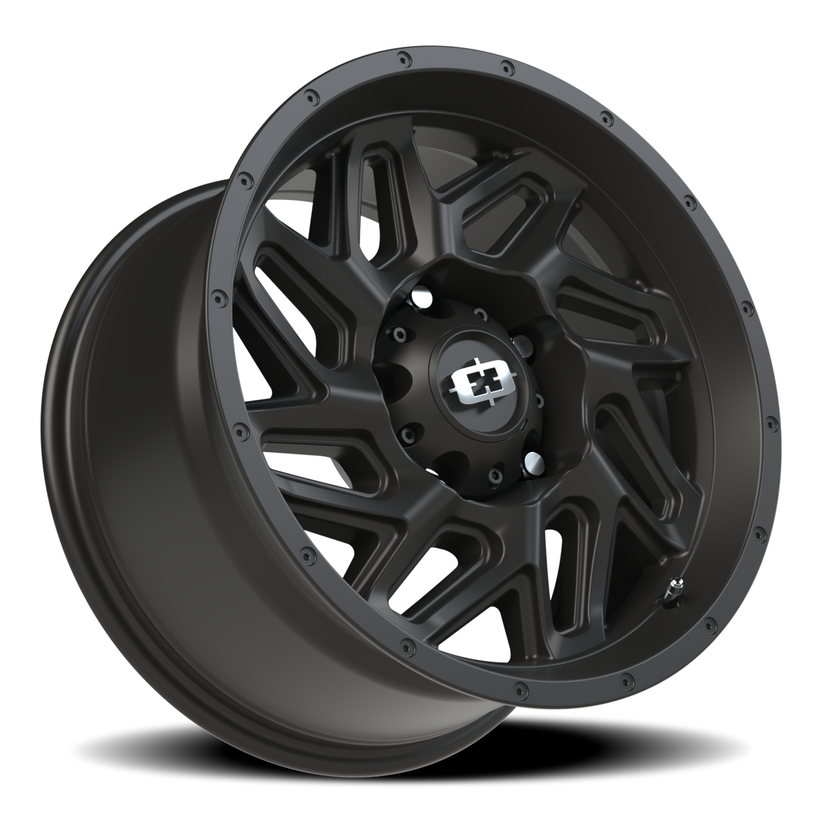 Vision Wheel 361 Satin Black 17x9 +12 5x139.7mm 108mm - Wheelwiz