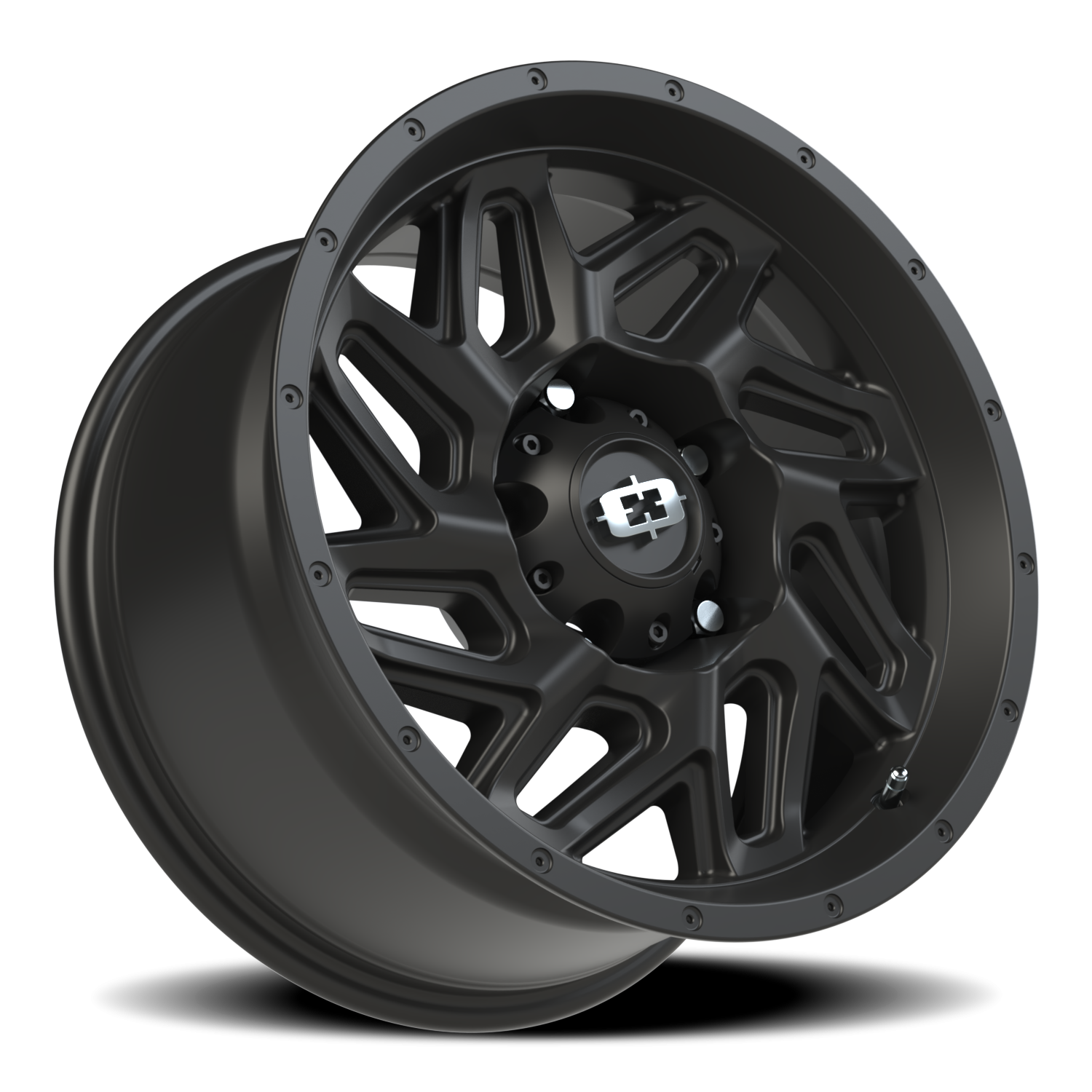 Vision Wheel 361 Satin Black 17x9 +12 5x139.7mm 108mm - Wheelwiz