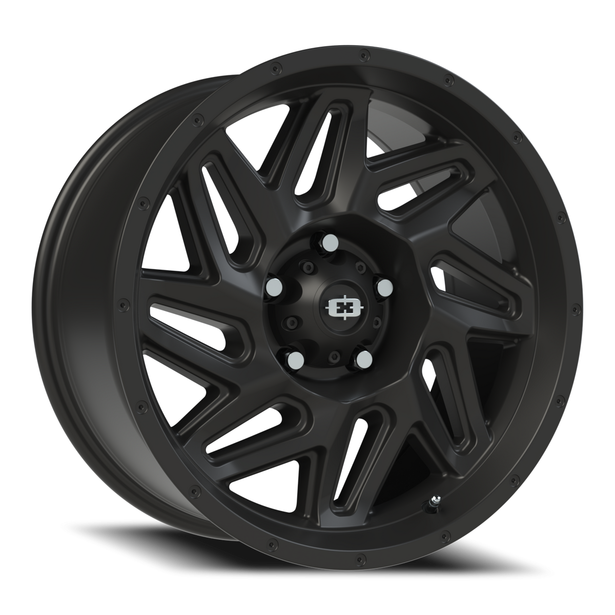 Vision Wheel 361 Satin Black 18x9 +12 5x127mm 78.1mm - Wheelwiz