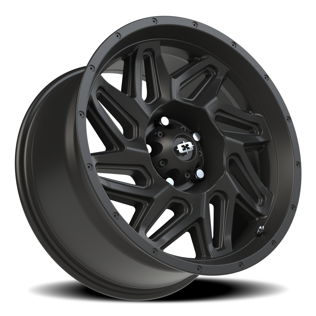 Vision Wheel 361 Satin Black 18x9 +12 5x127mm 78.1mm - Wheelwiz
