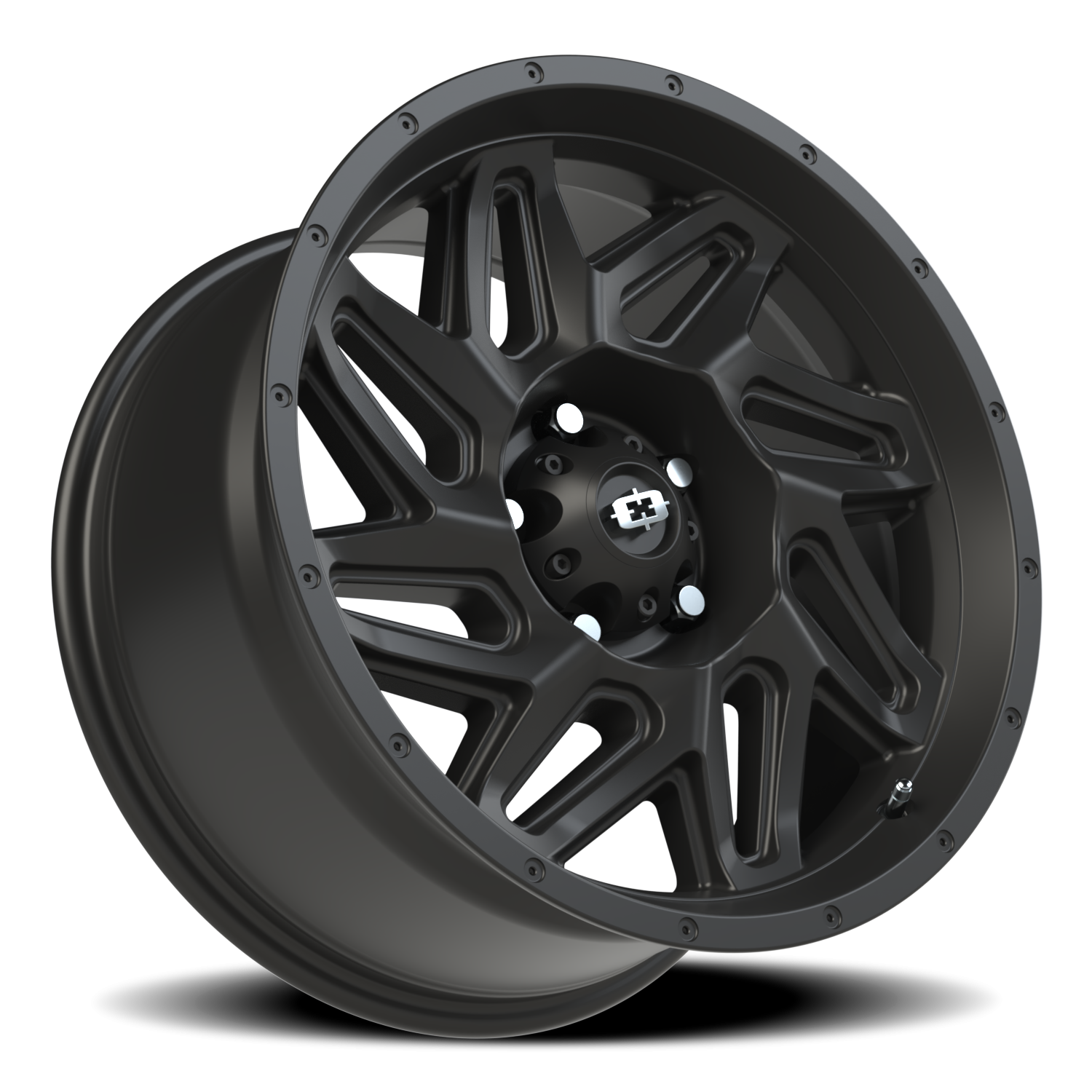 Vision Wheel 361 Satin Black 18x9 +12 5x127mm 78.1mm - Wheelwiz