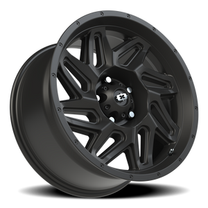 Vision Wheel 361 Satin Black 18x9 +12 5x127mm 78.1mm - Wheelwiz
