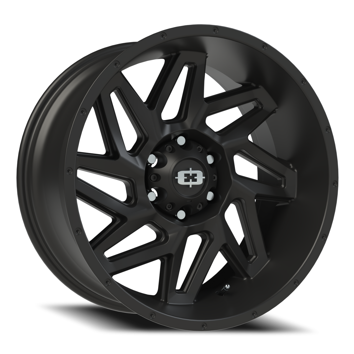 Vision Wheel 361 Satin Black 20x10 -25 6x135mm 87.1mm - Wheelwiz
