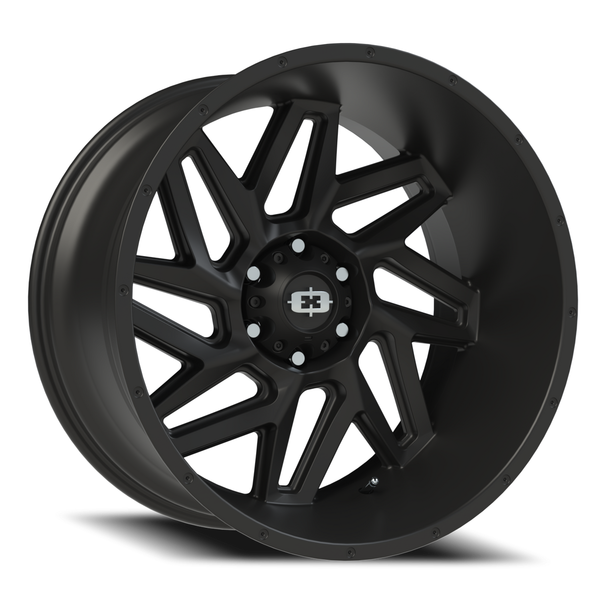 Vision Wheel 361 Satin Black 22x10 -19 6x135mm 87.1mm - Wheelwiz
