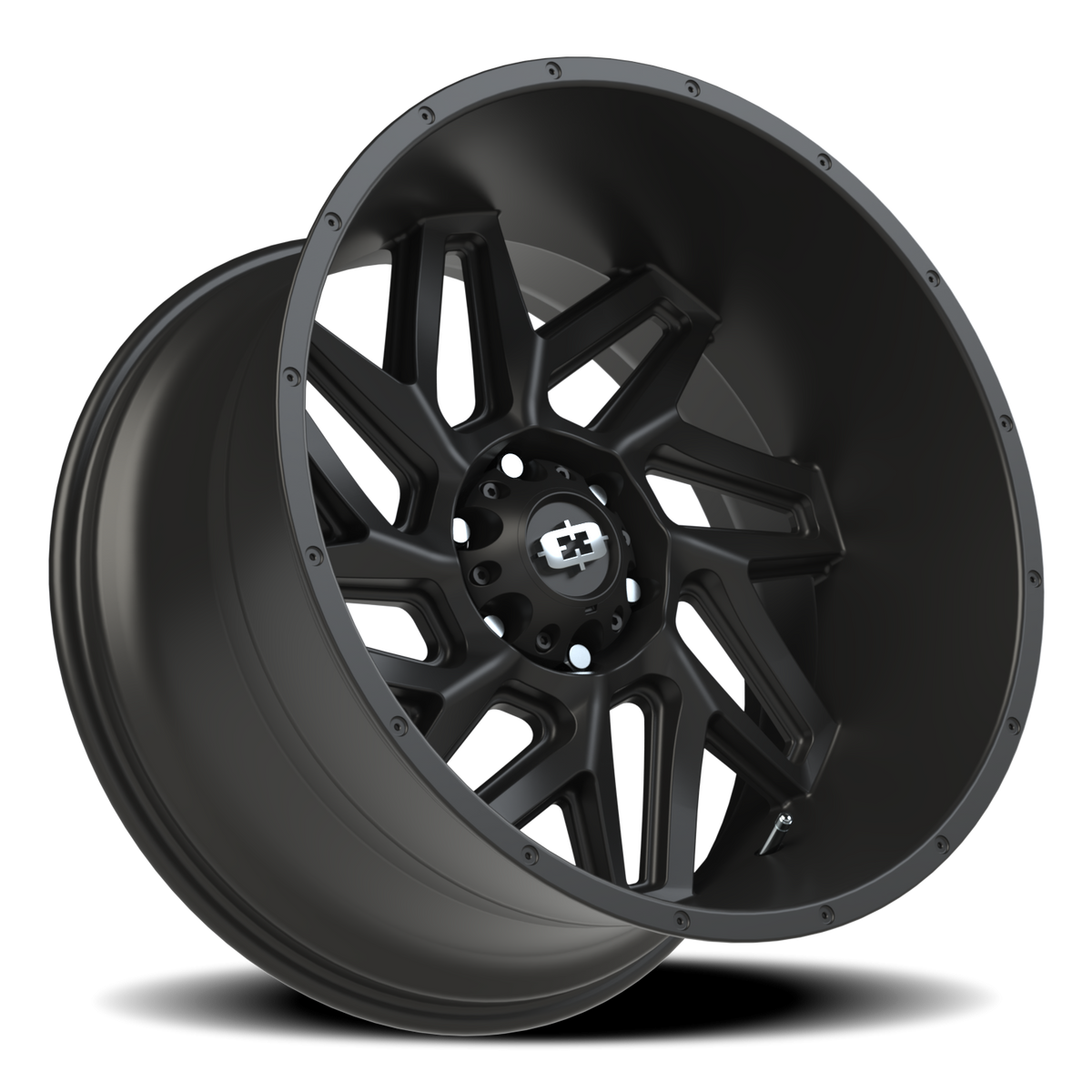 Vision Wheel 361 Satin Black 22x10 -19 6x135mm 87.1mm - Wheelwiz